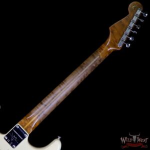 Fender Custom Shop 1956 Stratocaster Relic Roasted Birdeye Maple Neck Aged Vintage White - Image 10