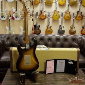 Fender Custom Shop Roasted 1956 Stratocaster Relic AAA Birdseye Maple Neck 2 Tone Sunburst - Image 14
