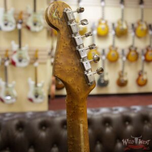 Fender Custom Shop Roasted 1956 Stratocaster Relic AAA Birdseye Maple Neck 2 Tone Sunburst - Image 9