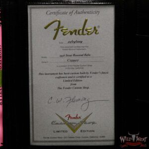 Fender Custom Shop 1956 Roasted Stratocaster Relic Birdseye Maple Neck 2 Tone Sunburst - Image 15