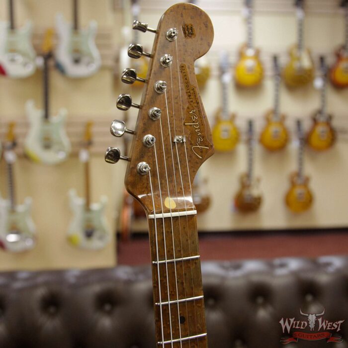Fender Custom Shop 1956 Roasted Stratocaster Relic Birdseye Maple Neck 2 Tone Sunburst - Image 10