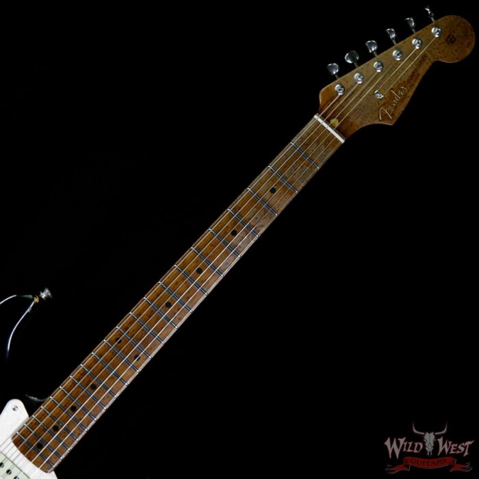 Fender Custom Shop 1956 Roasted Stratocaster Relic Birdseye Maple Neck 2 Tone Sunburst - Image 7