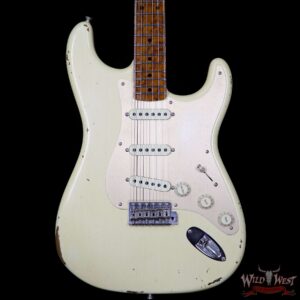 NAMM Fender Custom Shop 30th Anniversary LTD 1956 Roasted Stratocaster Relic Aged Vintage White - Image 3