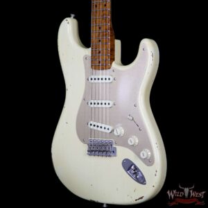 NAMM Fender Custom Shop 30th Anniversary LTD 1956 Roasted Stratocaster Relic Aged Vintage White - Image 2