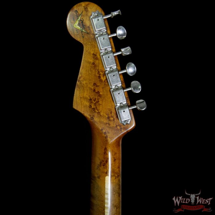 NAMM Fender Custom Shop 30th Anniversary LTD 1956 Roasted Stratocaster Relic Aged Vintage White - Image 10