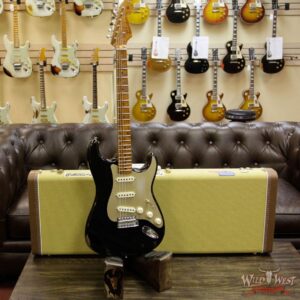 2017 NAMM Fender Custom Shop 30th Anniversary LTD 1956 Roasted Stratocaster Relic Aged Black - Image 12