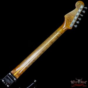 2017 NAMM Fender Custom Shop 30th Anniversary LTD 1956 Roasted Stratocaster Relic Aged Black - Image 11