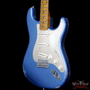 2017 NAMM Fender Custom Shop 30th Anniversary LTD 1956 Roasted Stratocaster Relic Lake Placid blue - Image 2