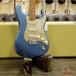 2017 NAMM Fender Custom Shop 30th Anniversary LTD 1956 Roasted Stratocaster Relic Lake Placid blue - Image 13