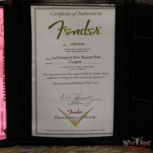 Fender Custom Shop 1956 Roasted Stratocaster Relic Birdseye Neck & Fingerboard Aged Black - Image 11