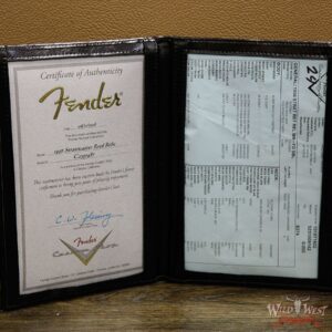 Fender Custom Shop 30th Anniversary LTD Roasted 1956 Stratocaster Relic Birdseye Neck & Board Faded Sonic Blue - Image 16