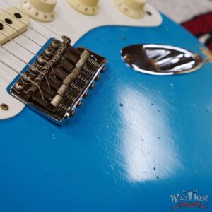 Fender Custom Shop 1957 Ash Stratocaster Hand-Wound Pickups Quatersawn Maple Neck Relic Taos Turquoise - Image 9