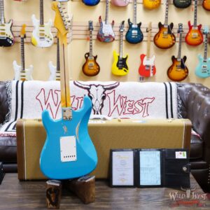 Fender Custom Shop 1957 Ash Stratocaster Hand-Wound Pickups Quatersawn Maple Neck Relic Taos Turquoise - Image 10