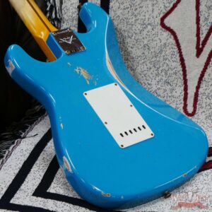 Fender Custom Shop 1957 Ash Stratocaster Hand-Wound Pickups Quatersawn Maple Neck Relic Taos Turquoise - Image 12