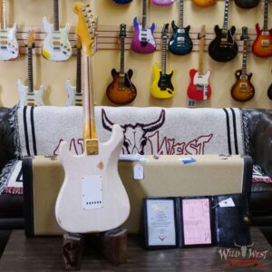 Fender Custom Shop 1956 Stratocaster Hand-Wound Pickups Relic Gold Hardware Aged White Blonde - Image 10