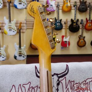 Fender Custom Shop 1956 Stratocaster Hand-Wound Pickups Relic Gold Hardware Aged White Blonde - Image 11