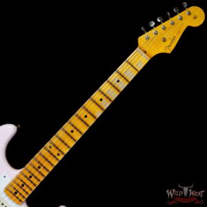 Fender Custom Shop 1956 Stratocaster Hand-Wound Pickups Relic Faded Shell Pink - Image 4