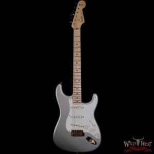 Fender Custom Shop 1956 Stratocaster NOS Ash Body Quatersawn Maple Neck Hand-Wound Pickups Inca Silver - Image 3