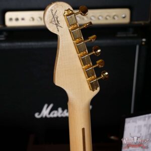Fender Custom Shop 1956 Stratocaster NOS Ash Body Quatersawn Maple Neck Hand-Wound Pickups Inca Silver - Image 10