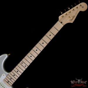 Fender Custom Shop 1956 Stratocaster NOS Ash Body Quatersawn Maple Neck Hand-Wound Pickups Inca Silver - Image 4