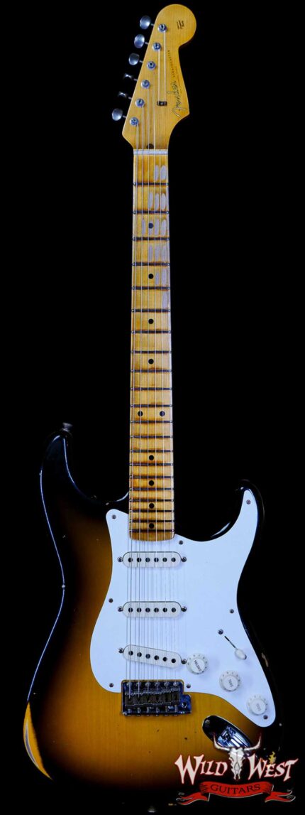 Fender Custom Shop ‘57 1957 Stratocaster Hand-Wound Pickups Relic Wide-Fade 2-Color Sunburst
