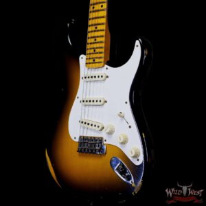 Fender Custom Shop ‘57 1957 Stratocaster Hand-Wound Pickups Relic Wide-Fade 2-Color Sunburst - Image 2