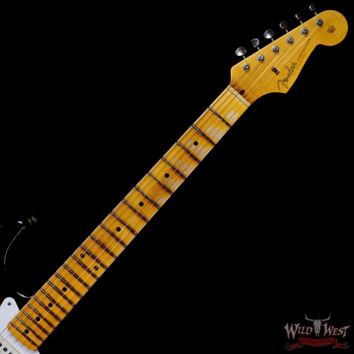 Fender Custom Shop ‘57 1957 Stratocaster Hand-Wound Pickups Relic Wide-Fade 2-Color Sunburst - Image 4