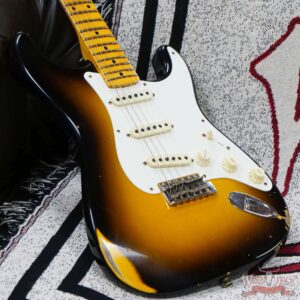 Fender Custom Shop ‘57 1957 Stratocaster Hand-Wound Pickups Relic Wide-Fade 2-Color Sunburst - Image 8