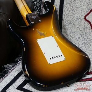 Fender Custom Shop ‘57 1957 Stratocaster Hand-Wound Pickups Relic Wide-Fade 2-Color Sunburst - Image 12