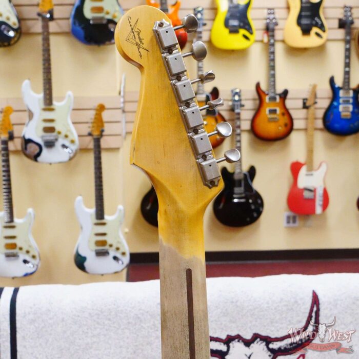 Fender Custom Shop 1957 Stratocaster Hand-Wound Pickups Quatersawn Maple Neck Relic Aged HLE Gold - Image 10