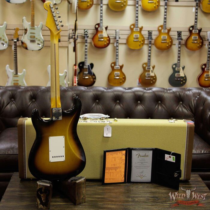 Fender Custom Shop 1957 Stratocaster Journeyman Relic with Dirty Neck 2 Tone Sunburst - Image 14