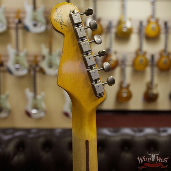Fender Custom Shop 1957 Stratocaster Journeyman Relic with Dirty Neck 2 Tone Sunburst - Image 9