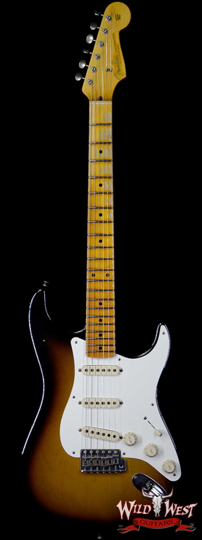 Fender Custom Shop 1957 Stratocaster Journeyman Relic with Dirty Neck 2 Tone Sunburst - Image 1