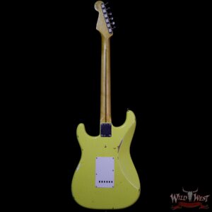 Fender Custom Shop 1957 Stratocaster Relic Maple Neck Graffiti Yellow - Image 5