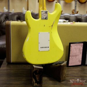 Fender Custom Shop 1957 Stratocaster Relic Maple Neck Graffiti Yellow - Image 15