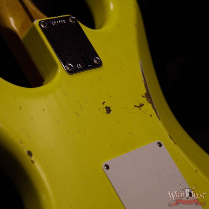 Fender Custom Shop 1957 Stratocaster Relic Maple Neck Graffiti Yellow - Image 16