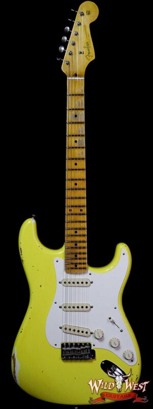 Fender Custom Shop 1957 Stratocaster Relic Maple Neck Graffiti Yellow