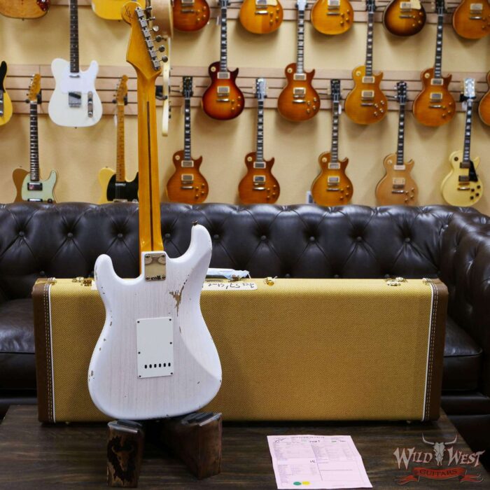 Fender Custom Shop 1957 Stratocaster Relic Ash Body Quartersawn Maple Neck Mary Kaye Blonde - Image 9