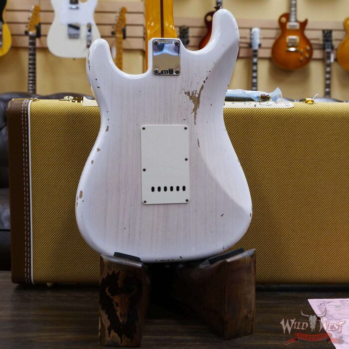 Fender Custom Shop 1957 Stratocaster Relic Ash Body Quartersawn Maple Neck Mary Kaye Blonde - Image 11