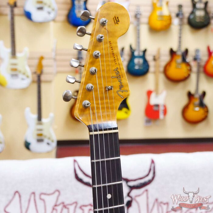 Fender Custom Shop Limited Edition 1959 59’ Special Stratocaster Flame Maple Neck Journeyman Relic Super Faded 3 Tone Sunburst - Image 7
