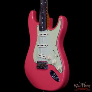 Fender Custom Shop Limited Edition 1959 59’ Special Stratocaster Flame Maple Neck Journeyman Relic Super Faded Fiesta Red - Image 2
