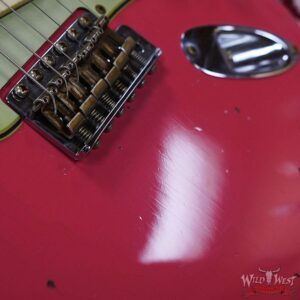 Fender Custom Shop Limited Edition 1959 59’ Special Stratocaster Flame Maple Neck Journeyman Relic Super Faded Fiesta Red - Image 9