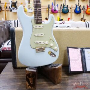 Fender Custom Shop Vintage Custom ‘59 1959 Hardtail Stratocaster Time Capsule Package Faded Aged Sonic Blue - Image 8