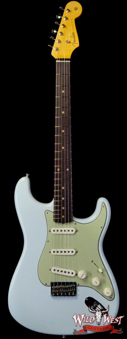 Fender Custom Shop Vintage Custom ‘59 1959 Hardtail Stratocaster Time Capsule Package Faded Aged Sonic Blue