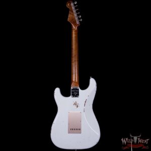 2017 NAMM Fender Custom Shop 30th Anniversary LTD 1960 Roasted Stratocaster Relic Faded Sonic Blue - Image 6