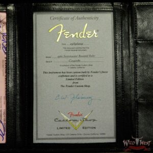 Fender Custom Shop Roasted 1960 Stratocaster Birdseye Maple Neck Slab 3A Rosewood Board Relic 3 Tone Sunburst - Image 12