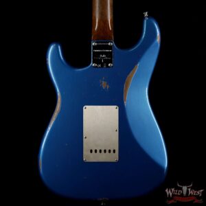 Fender Custom Shop 1960 Roasted Stratocaster Relic Birdseye Neck Rosewood Board Lake Placid Blue - Image 6