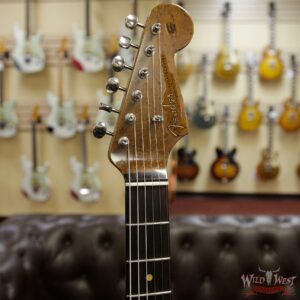 Fender Custom Shop 1960 Roasted Stratocaster Relic Birdseye Neck Rosewood Board Lake Placid Blue - Image 7