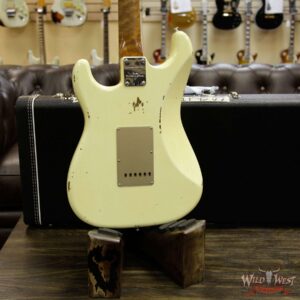 2017 NAMM Fender Custom Shop 30th Anniversary LTD 1960 Roasted Stratocaster Relic Aged Vintage White - Image 14