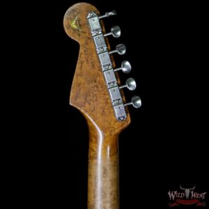 2017 NAMM Fender Custom Shop 30th Anniversary LTD 1960 Roasted Stratocaster Relic Aged Vintage White - Image 10